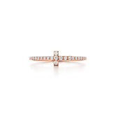 18K T Diamond Wire Ring