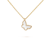 18K Sweet Alhambra Butterfly Necklace