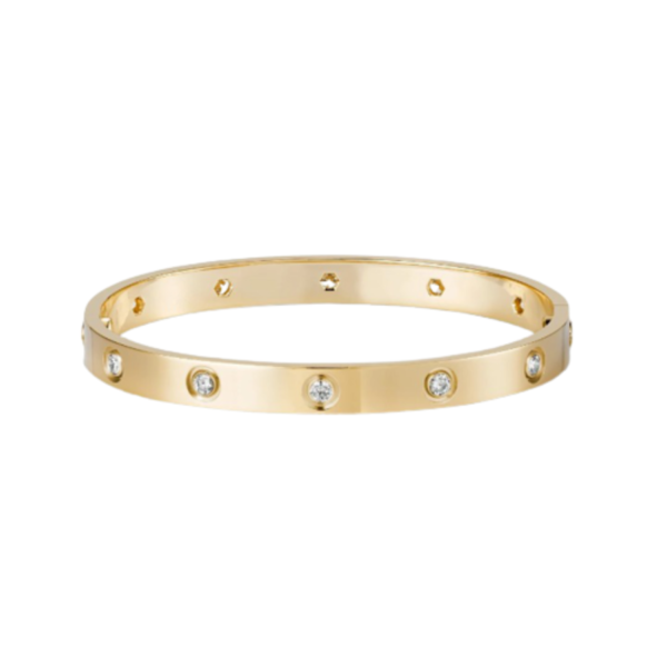 Ten Diamonds Love Bracelet