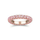 18K T Pink Crystal Ring